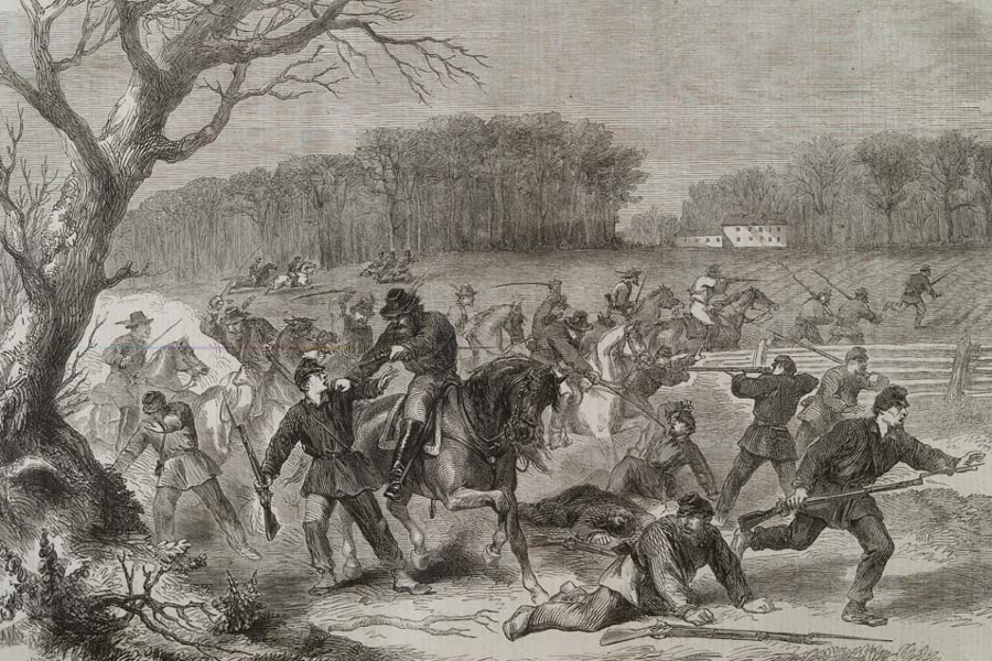 at the start of the Civil War, Confederate cavalry had better horses and riders than the Union