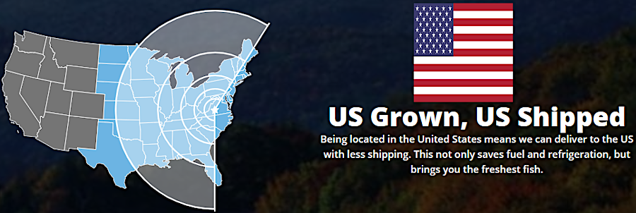 advertising in early 2020 suggested Dominion Aquaculture was already shipping product to the eastern half of the United States