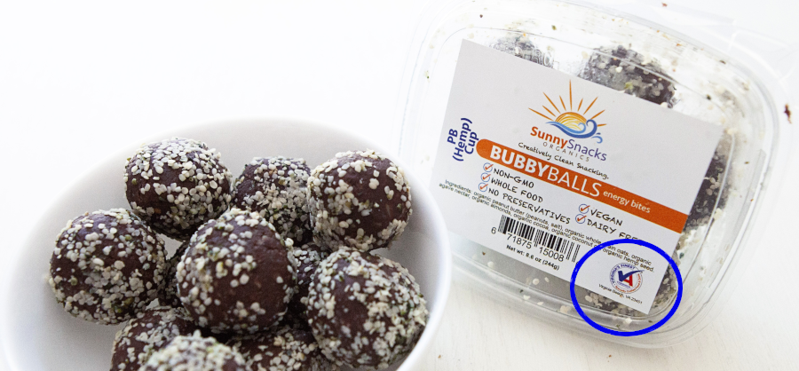 food with hemp can qualify to use the Virginia Finest trademark of the Virginia Department of Agriculture and Consumer Services