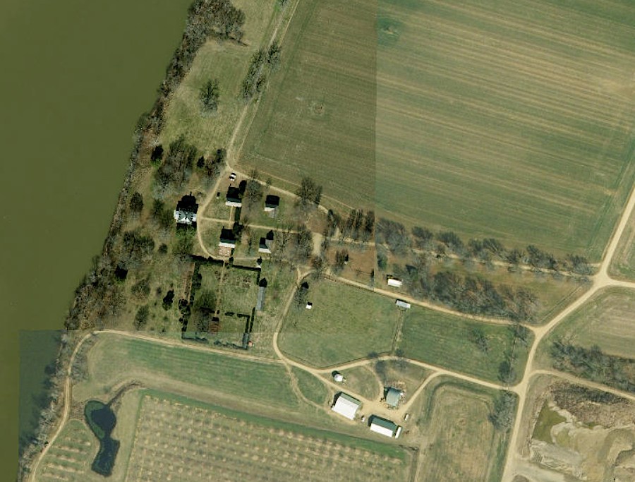 colonists began farming fields at Shirley Plantation in 1615