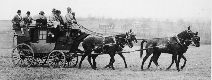 the Middleburg Hunt in Loudoun County started when two gentlemen wanted to determine if English or American foxhounds were better