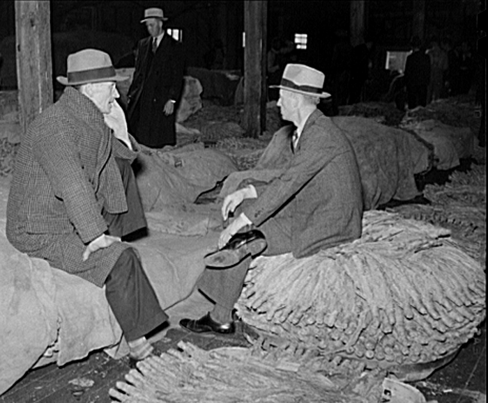 tobacco warehouses in the 1800's and 1900's were community centers, similar to grist mills