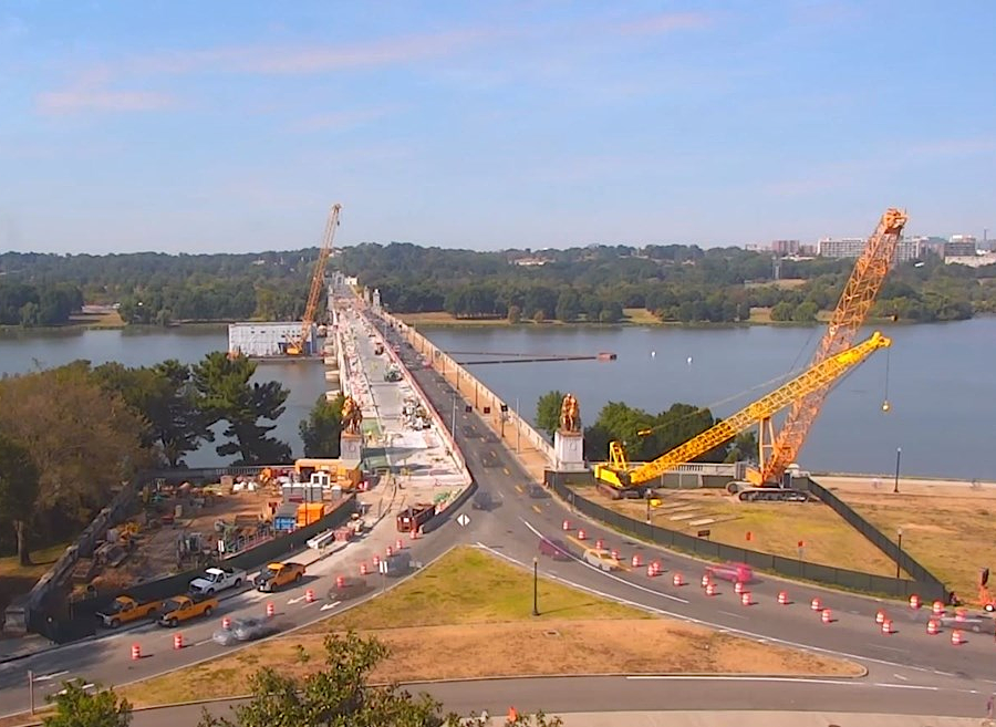 the Federal government funded rehabilitation of the Arlington Memorial Bridge within the District of Columbia