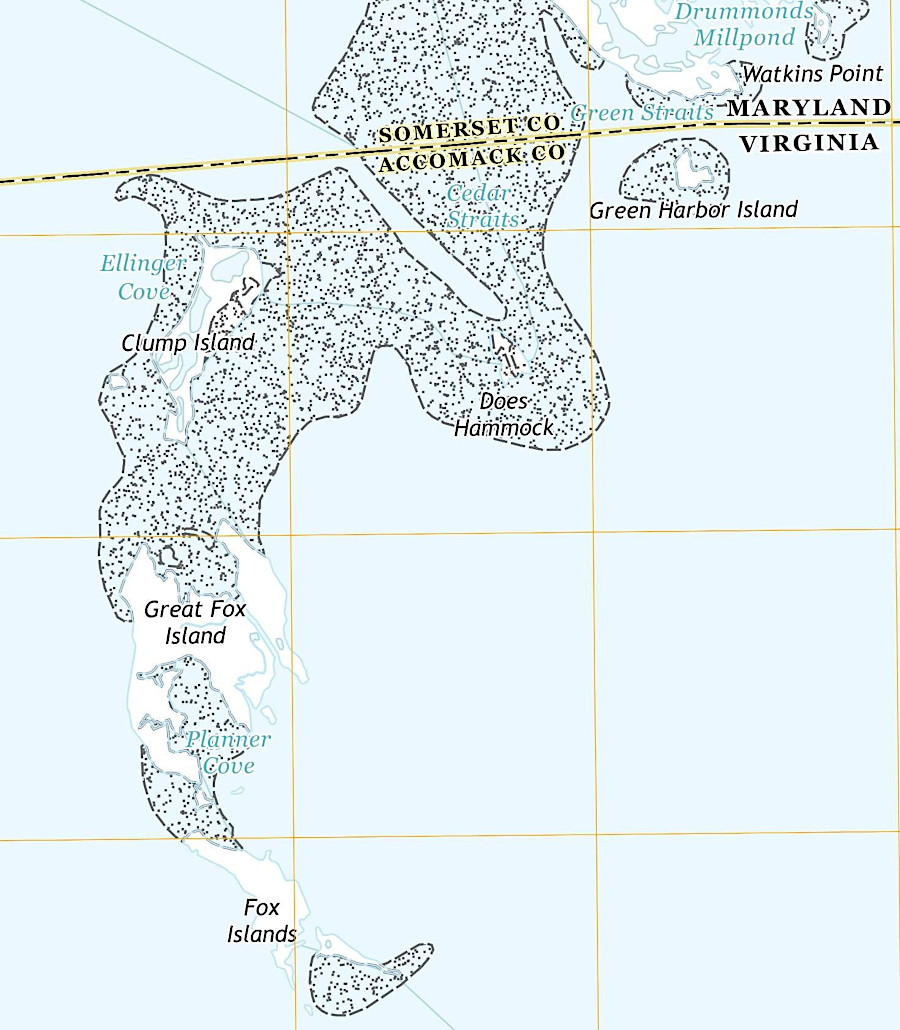 the 1877 Black-Jenkins arbitration placed the Fox Islands and their valuable oyster beds in Virginia