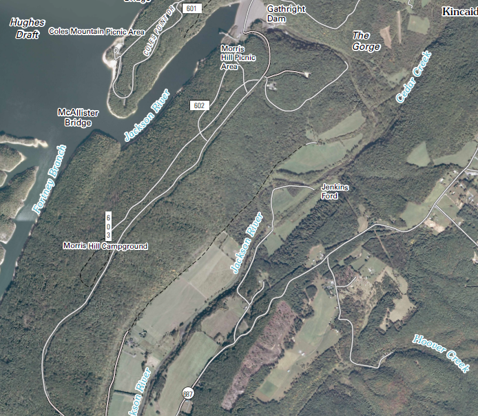 Jackson River, below Gathright Dam