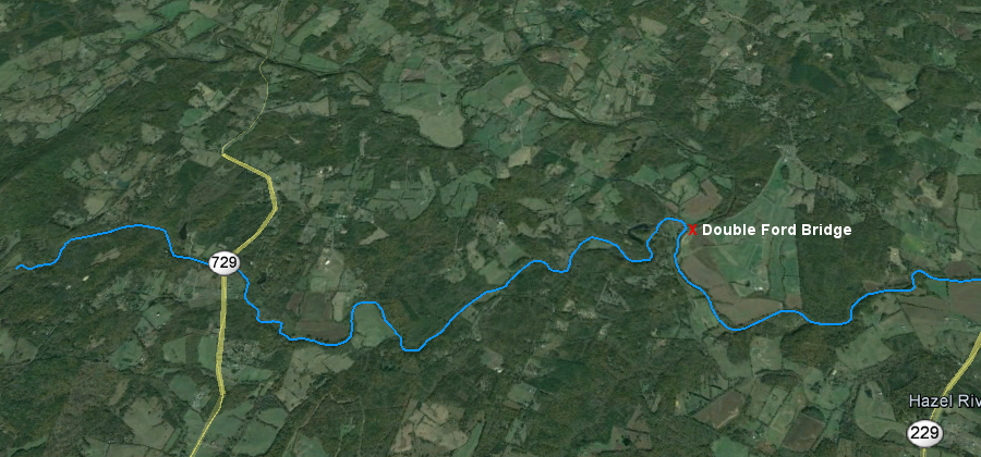 according to the Department of Game and Inland Fisheries, the Hazel River is navigable in Culpeper County past the confluence with the Thornton River and subject to that agency's regulations