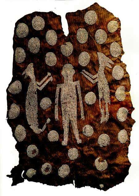 the 34 discs (two are now missing) on Powhatan's Mantle document his control over different tribal groups