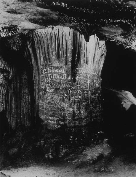 in 1939, the Virginia New York World's Fair Commission included Melrose Cave's Registry Column in the list of the state's wonders to highlight