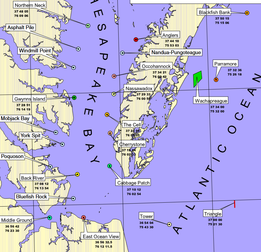 by 2026, the Virginia Marine Resources Commission managed 23 artificial reefs