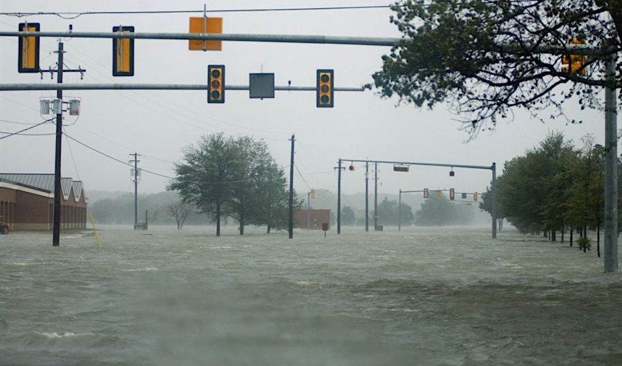 military bases in Hampton Roads are at risk due to storm surges as well as heavy rains and wind