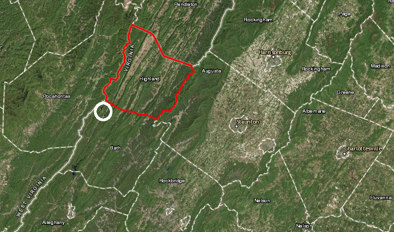 increased property tax revenues from the project benefit Bath County, while Highland County experienced extra costs during the 1977-85 construction