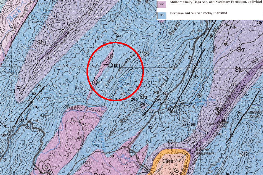 most of the pumped storage project was built in limestone bedrock