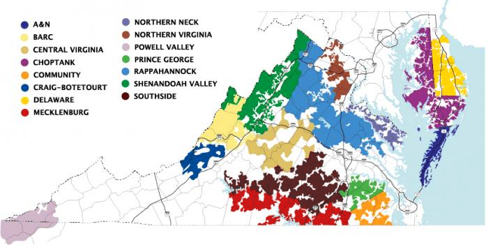 co-op service areas