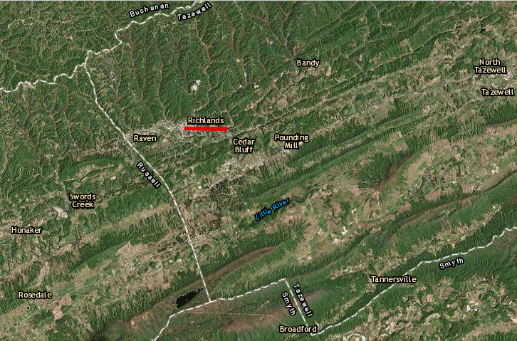 Richlands, at the edge of the Appalachian Plateau, operates a municipal utility that purchases electricity wholesale and distributes it to retail customers