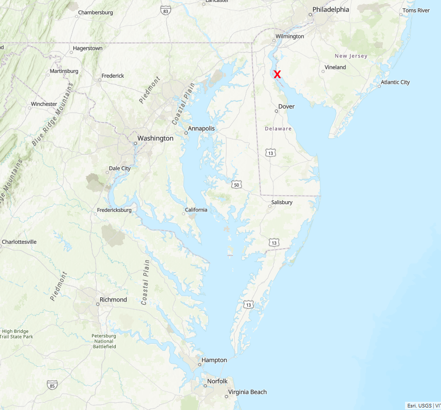 New Jersey proposed to create an offshore wind turbine manufacturing and assembly center at Artificial Island on the Delaware River