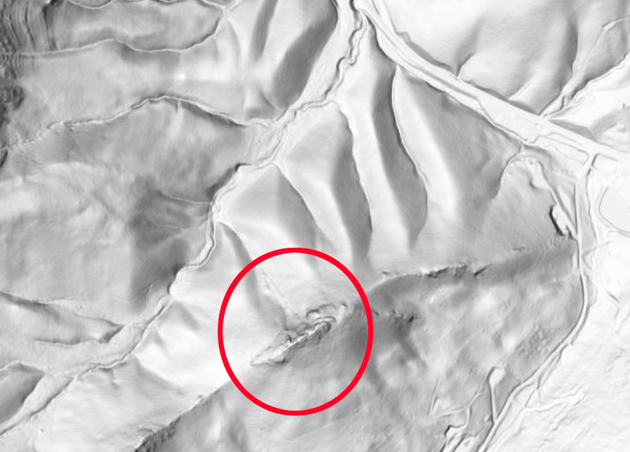 the Appalachian Trail passes by Dragon's Tooth in Roanoke County