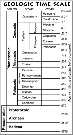 geologic time scale