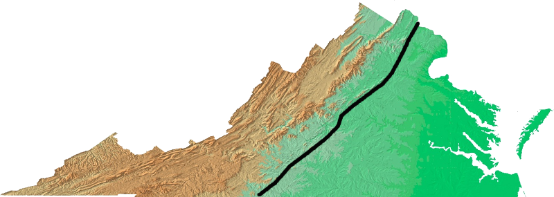 Piedmont is Latin for foot of the mountain