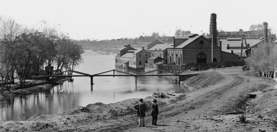 Tredegar Iron Works survived the fire that burned much of downtown Richmond at the end of the Civil War, but not the later competition from more-efficient operations