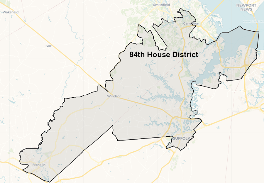 the Republican nomination process for the 84th House of Delegates seat in 2023 swiched four times before ending up as a primary