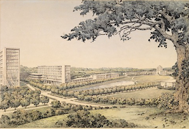 after World War II state officials considered - and then dropped - a proposal to move the Capitol Square complex to the west end of Richmond
