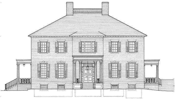 since 1813, Virginia's governors have occupied the same structure - except in the Civil War, when the state had two governors simultaneously