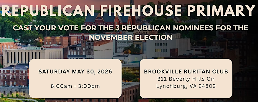 Lynchburg Republicans found a way around Helmer's Law and held a firehouse primary to nominate candidates for City Council