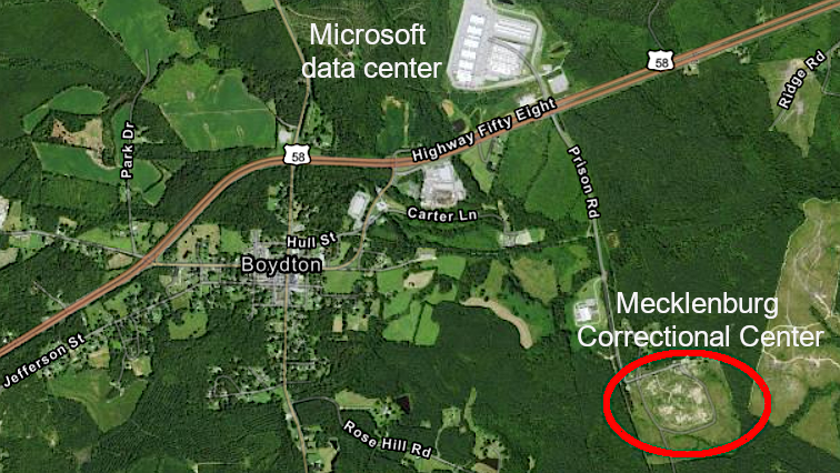 the Mecklenburg Correctional Facility was closed in 2012, and buildings were removed after the state transferred the 173-acre site to the county in 2017