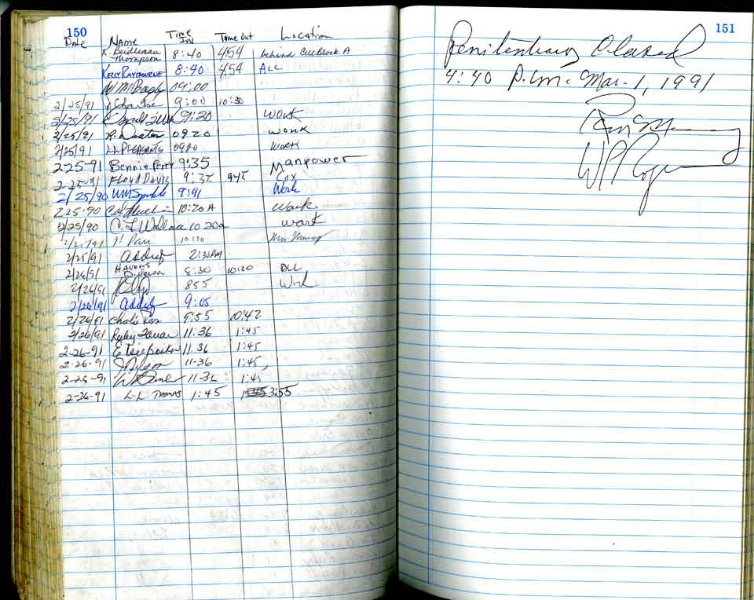 the state penitentiary closed on Decemnber 14, 1990 after the last four inmates were removed