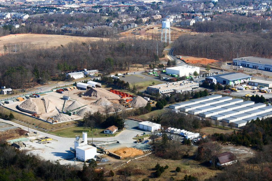 zoning is often used to separate industrial, residential, and commercial uses into different areas (zones)