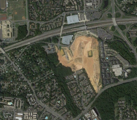 in 2010, Pulte had removed the 69 single family homes in the Fairlee subdivision and begun construction of the MetroWest development