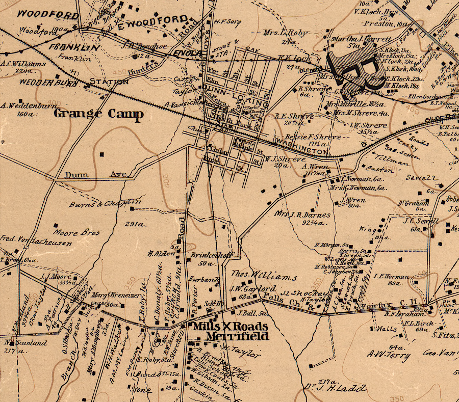 Mosaic District in 1918