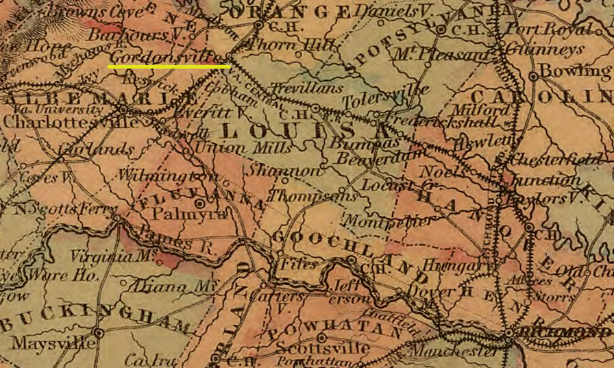 Union General Irvin McDowell planned to get to Richmond via the Virginia Central, going from Gordonsville to the Richmond, Fredericksburg and Potomac Railroad and then turning south to the Confederate capital
