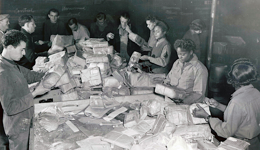 the 6888th Central Postal Directory Battalion ensured soldiers got their mail in Europe