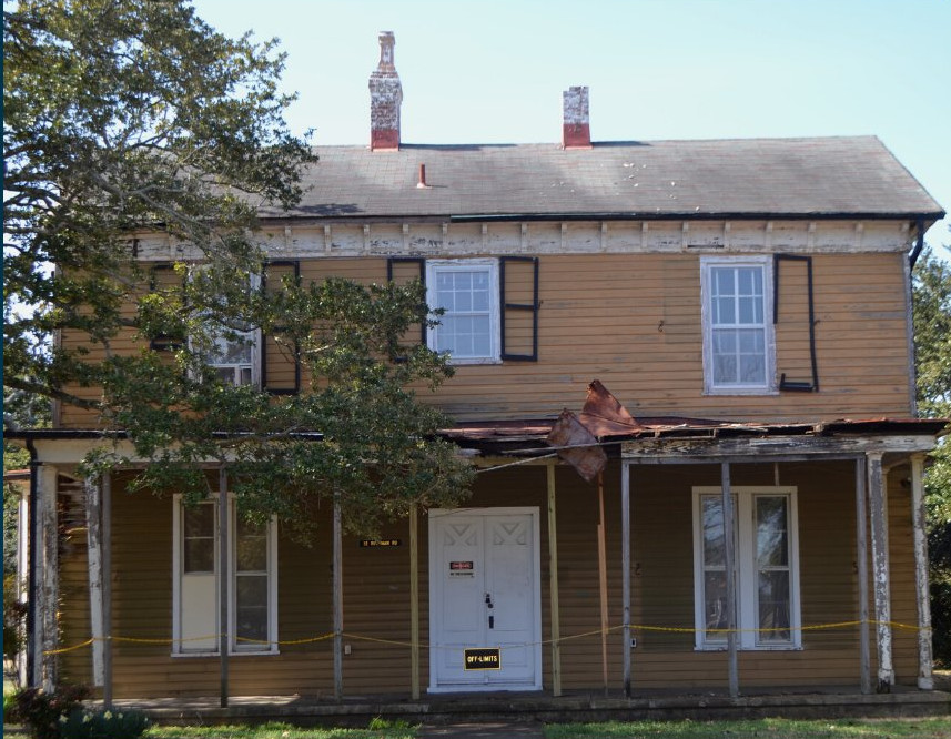 Building 14 will be restored to its 1880's appearance