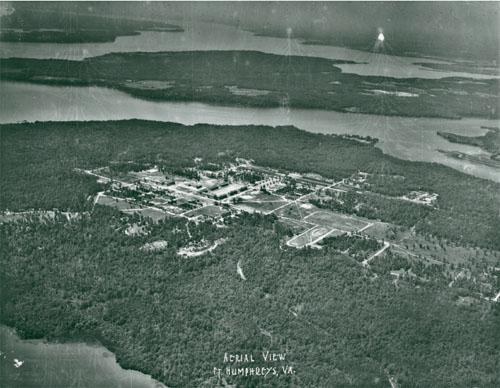 Camp A.A. Humphreys was constructed in 1918