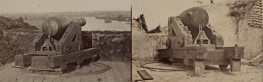 Confederate cannon at Drewry's Bluff blocked the Union Navy from reaching Richmond until April 1865