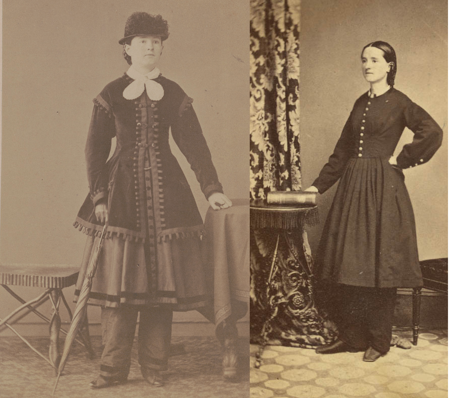 Dr. Walker wore trousers throughout her life, defying fashion in exchange for comfort