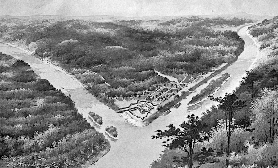 in the 1760's, Fort Pitt was the primary base of British forces on the edge of the backcountry