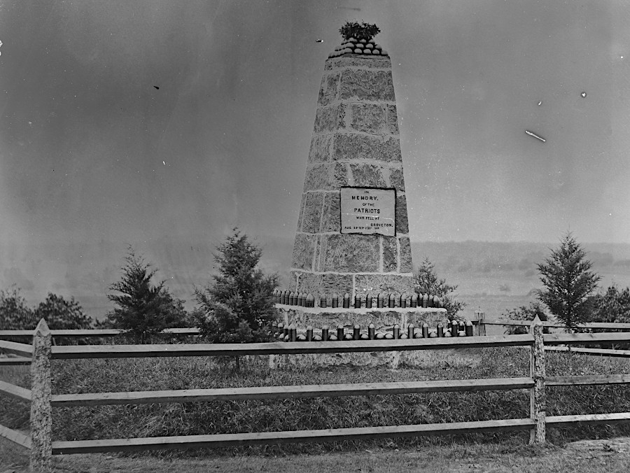 Union troops dedicated the Groveton monument at Deep Cut on June 11, 1865 to honor soldiers who fought in the Second Battle of Bull Run