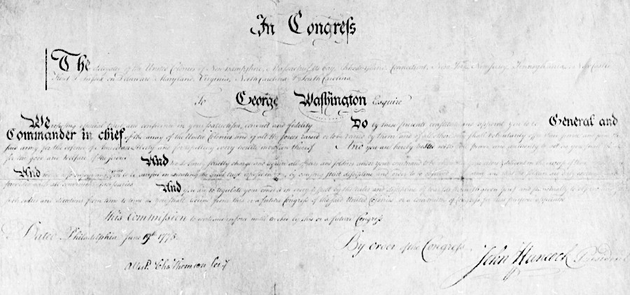 a Virginian was selected to command the Continental Army in an effort to unite the colonies