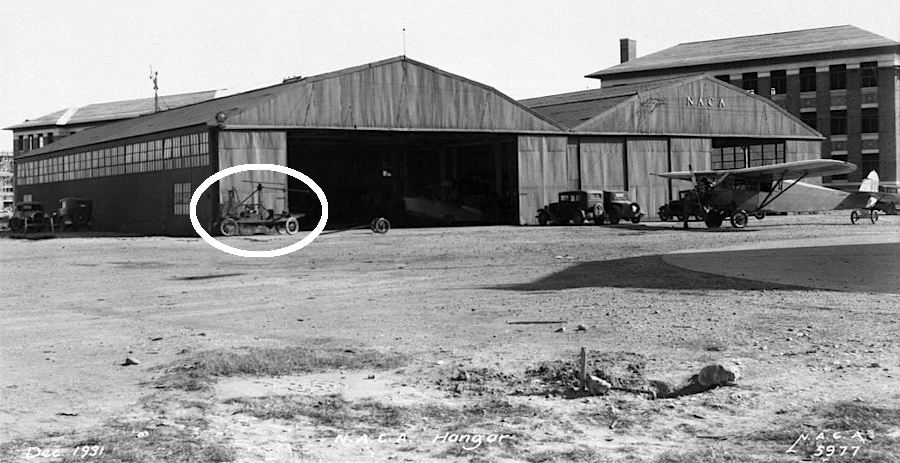 a modified Ford Model A was used to start aircraft propellers at Langley Field in 1931