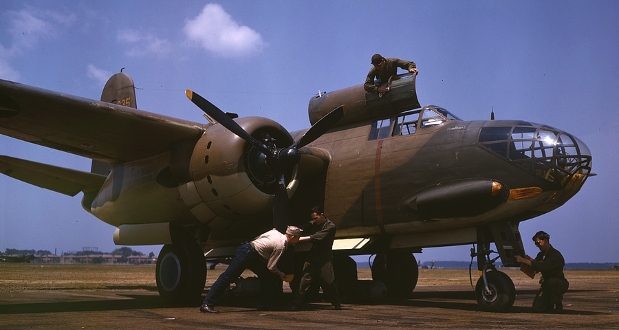 Langley Field in 1942