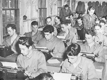 clerk-typists were trained at Camp Pickett