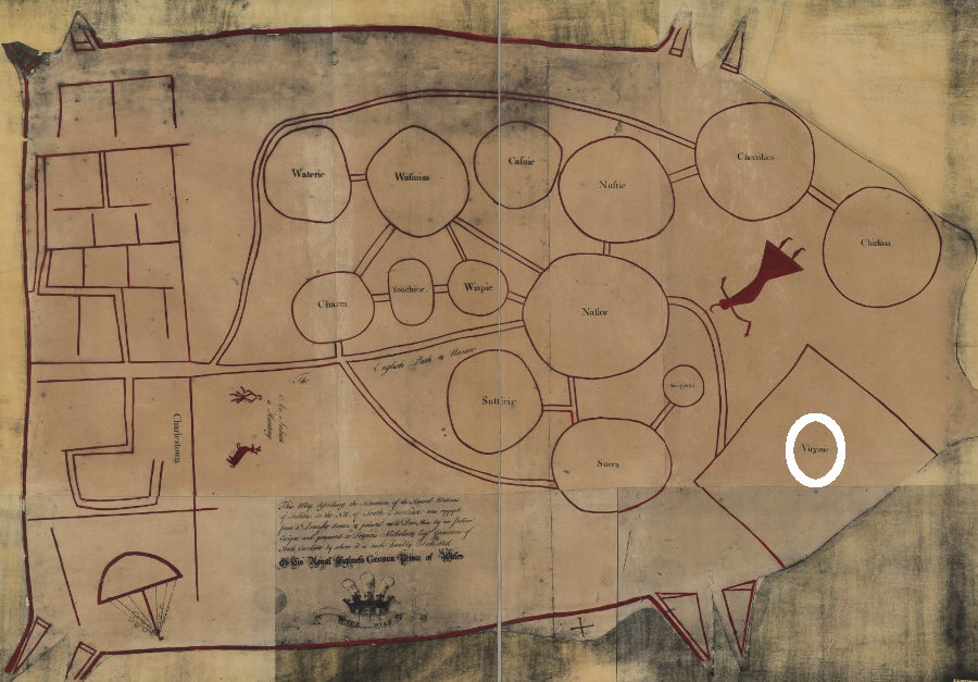 the Cherokee found trading routes to Virginia, as well as to South Carolina