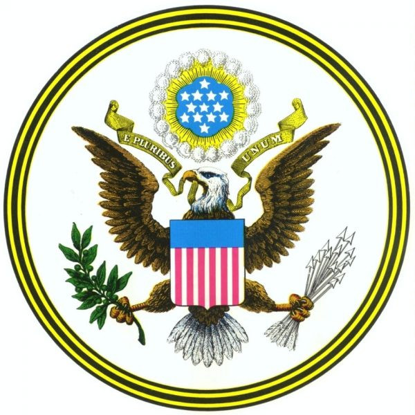 the official emblem of the United States uses the same symbolism as the Haudenosaunee, highlighting the relative strength of a bundle of arrows vs. a single arrow