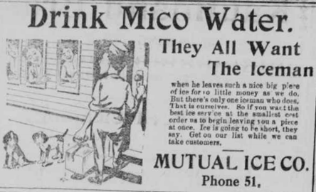 MICO Water used well water to make ice to refrigerate railroad cars in Potomac Yard