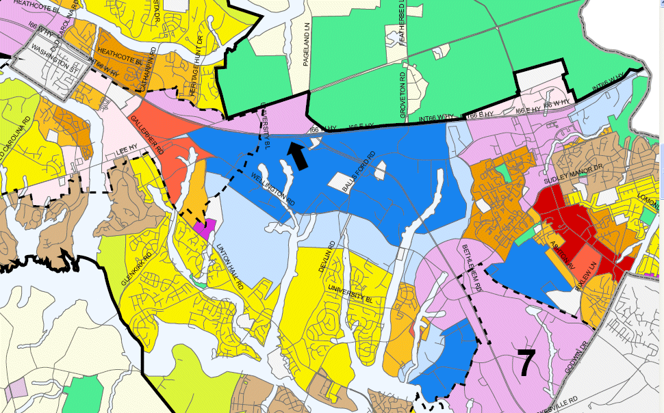 VRE service map