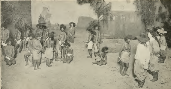 sculptor Meta Warrick used plaster figures in a diorama to show the first blacks arriving in Virginia in 1619, then depicted through other dioramas how blacks had succeeded and improved their conditions up to 1907