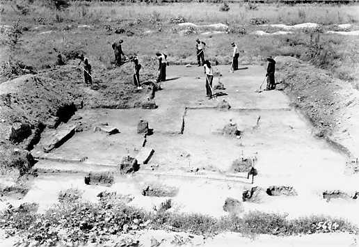 in the 1930's, archeology at Jamestown started with African-American workers doing the initial digging